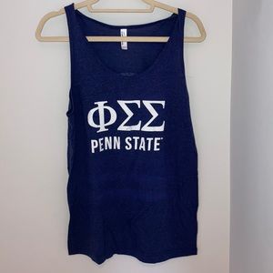 Penn state Panhellenic tank top
